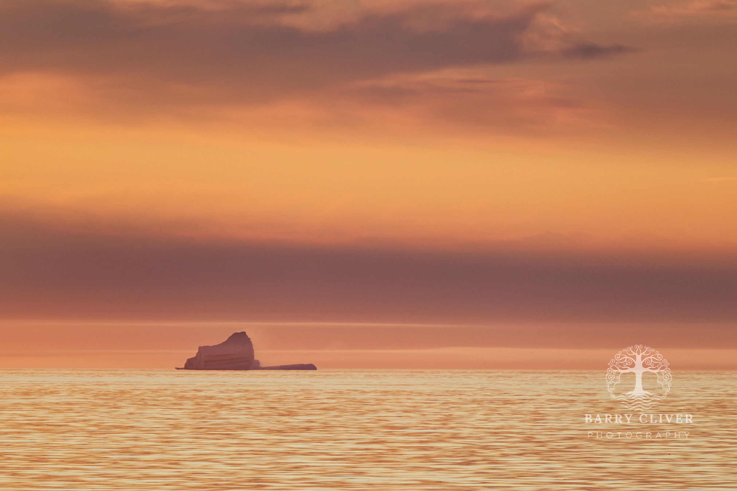 Iceberg at Twilight