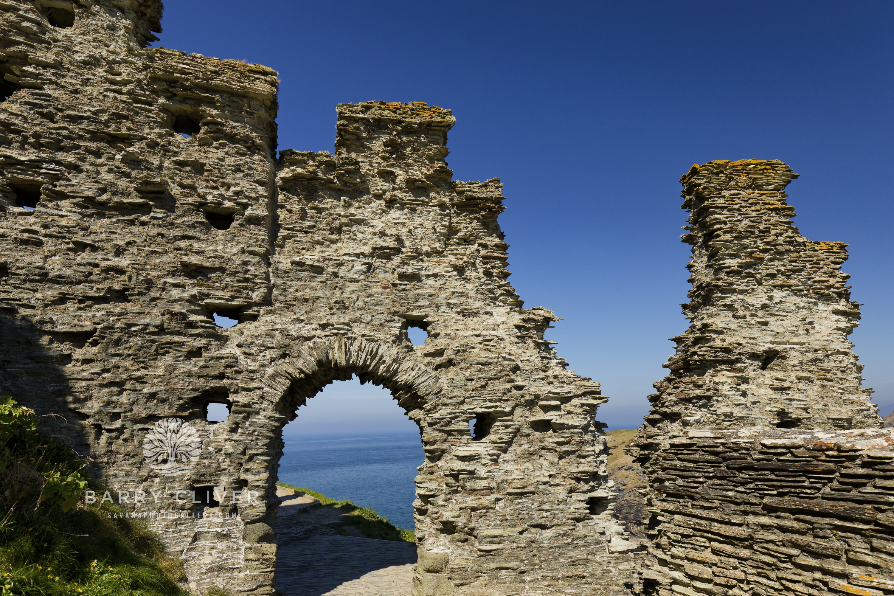 Tintagel Castle Ruins